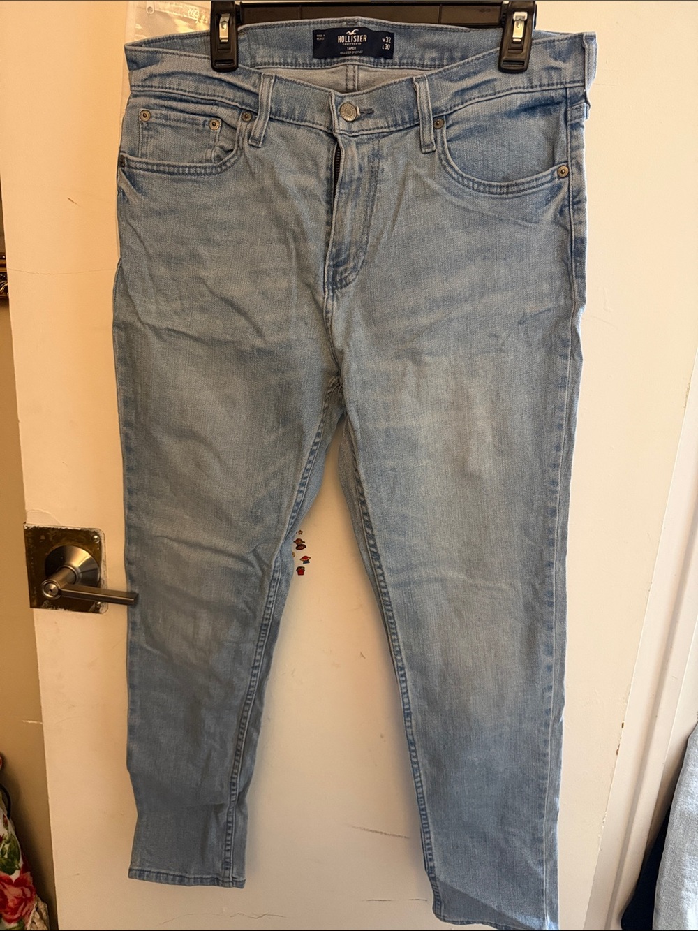 Hollister Pale Blue Skinny Men’s Jeans